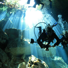 Wonders of cave diving