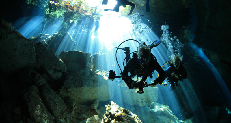 Wonders of cave diving