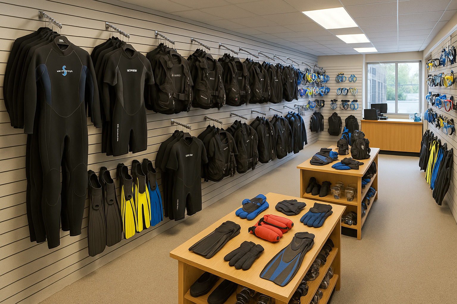 Equipment rental is available