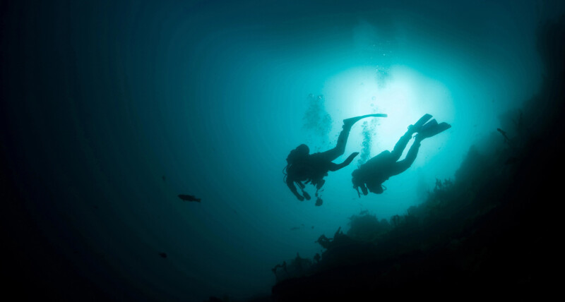 Deep sea diving requries extra skills and certifications