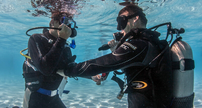Private scuba lesson