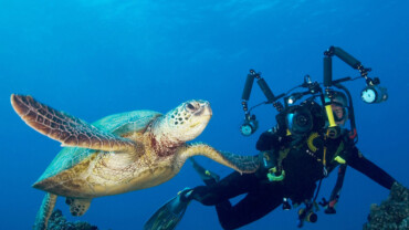 Video photography underwater
