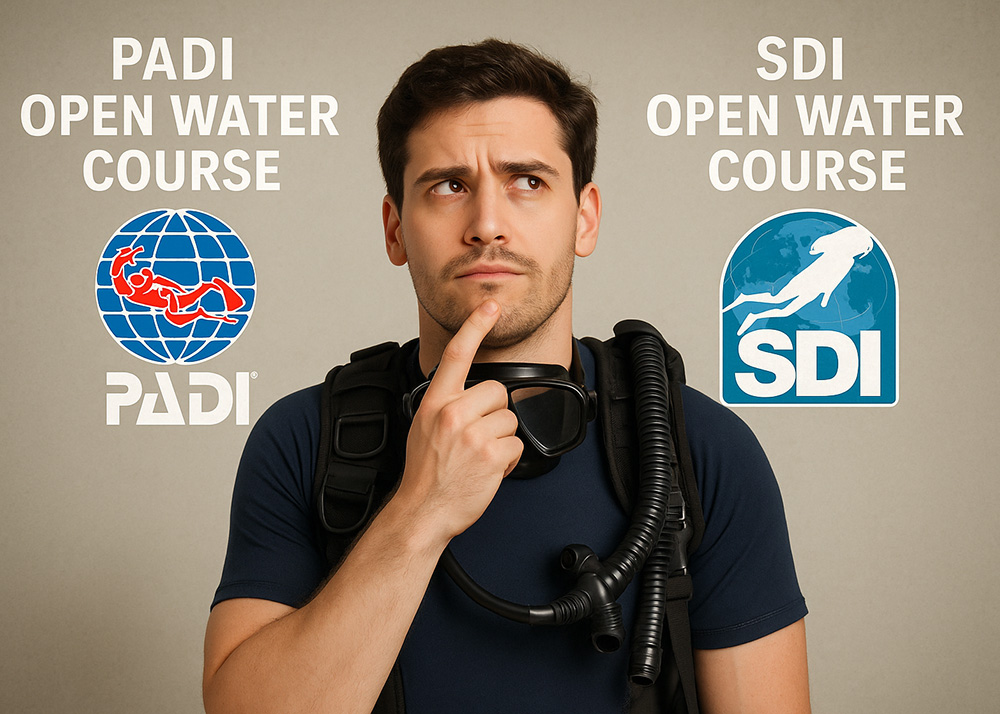 What are he pro's and con's of PADI versus SDI