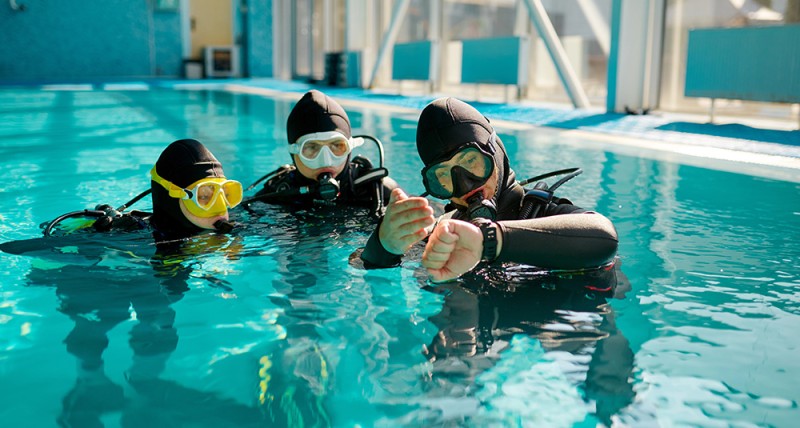 Scuba lessons