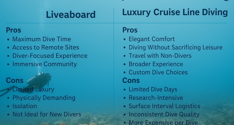 Liveabord v Luxury Cruise