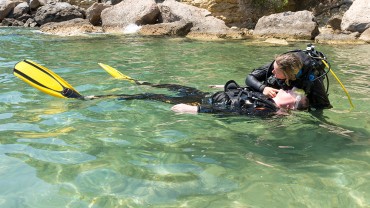 Rescue diver