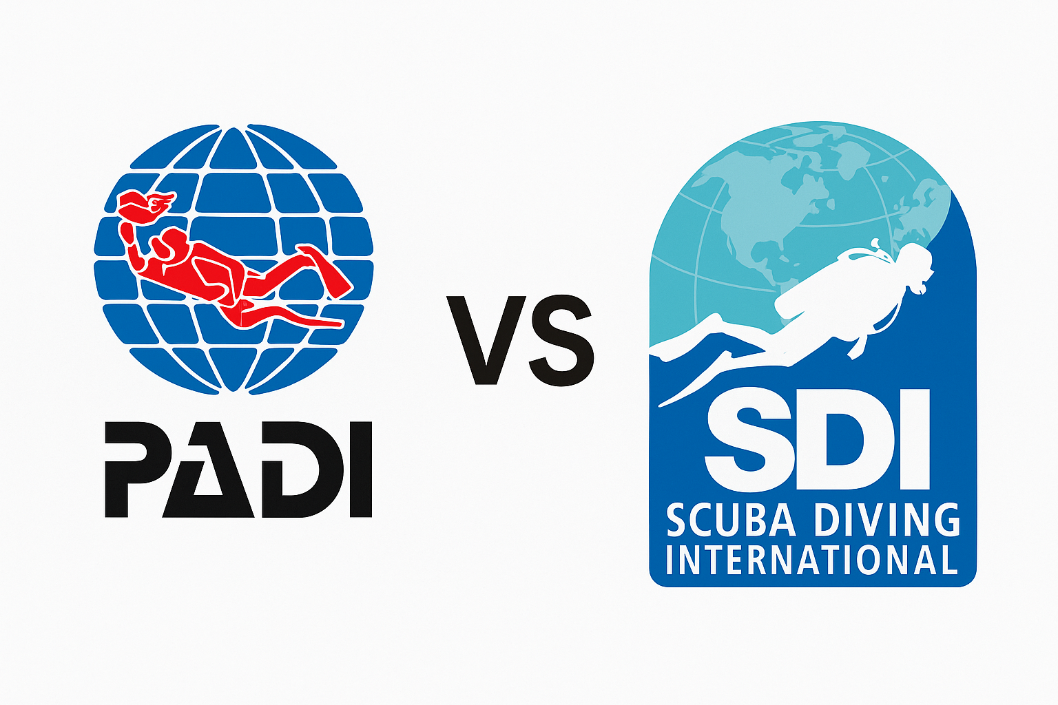 I offer both PADI and SDI private scuba instruction. Learn why.